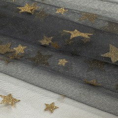 Starry Glitter Tulle – Storm Starry Glitter Tulle – Storm