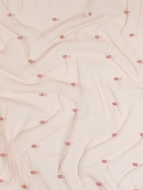 Beaded Tulle – Coral Haze – Sylvie Collection Beaded Tulle – Coral Haze – Sylvie Collection