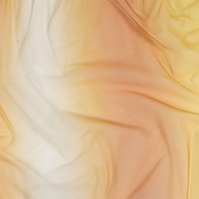 Ombre Stripes Shadow Tulle – Yellow, Orange and White Ombre Stripes Shadow Tulle – Yellow, Orange and White