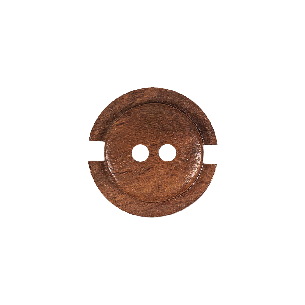 Caramel Coffee Bean 2-Hole Carved Wood Button – 28L/18mm Caramel Coffee Bean 2-Hole Carved Wood Button – 28L/18mm