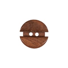 Caramel Coffee Bean 2-Hole Carved Wood Button – 28L/18mm Caramel Coffee Bean 2-Hole Carved Wood Button – 28L/18mm