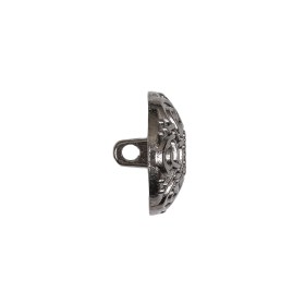 Gunmetal Knotwork Metal Shank Back Button – 28L/18mm Gunmetal Knotwork Metal Shank Back Button – 28L/18mm