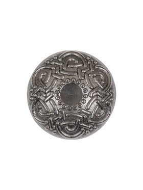 Gunmetal Knotwork Metal Shank Back Button – 32L/20mm Gunmetal Knotwork Metal Shank Back Button – 32L/20mm