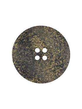 Black and Gold Glitter 4-Hole Plastic Button – 36L/23mm Black and Gold Glitter 4-Hole Plastic Button – 36L/23mm