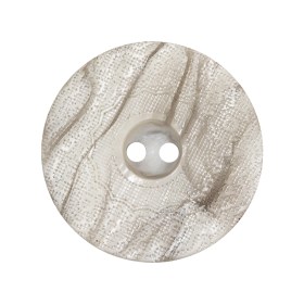 Italian Moonstruck and Fallen Rock Swirled Lacy Textured Wide Rim 2-Hole Plastic Button – 44L/28mm Italian Moonstruck and Fallen Rock Swirled Lacy Textured Wide Rim 2-Hole Plastic Button – 44L/28mm