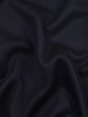 Night Sky Brushed Wool Twill Double Cloth Coating Night Sky Brushed Wool Twill Double Cloth Coating