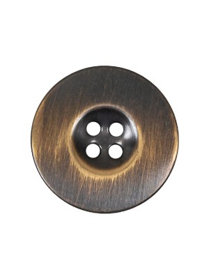 Antique Brass Metal 4-Hole Button – 36L/23mm Antique Brass Metal 4-Hole Button – 36L/23mm