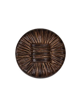 Warm Brown Raffia Knot Shank Back Plastic Button – 32L/20mm Warm Brown Raffia Knot Shank Back Plastic Button – 32L/20mm