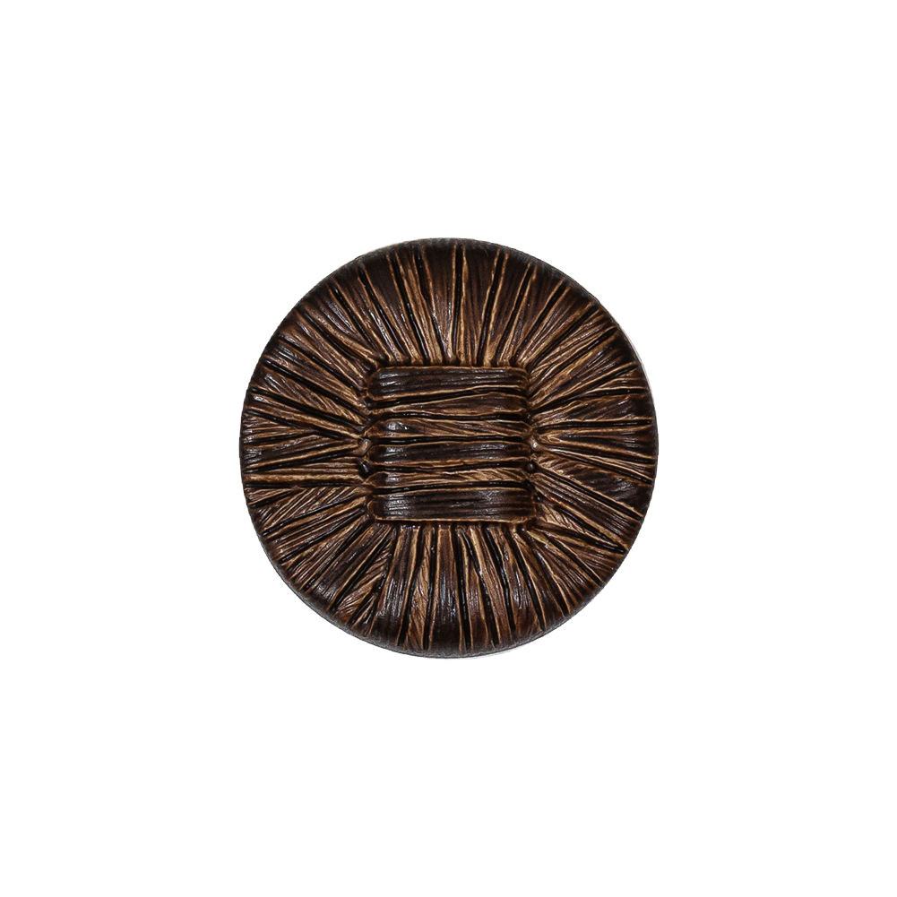 Warm Brown Raffia Knot Shank Back Plastic Button – 32L/20mm Warm Brown Raffia Knot Shank Back Plastic Button – 32L/20mm