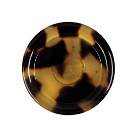 Golden Beige and Black Tortoiseshell Translucent Shank Back Plastic Button – 42L/27mm Golden Beige and Black Tortoiseshell Translucent Shank Back Plastic Button – 42L/27mm