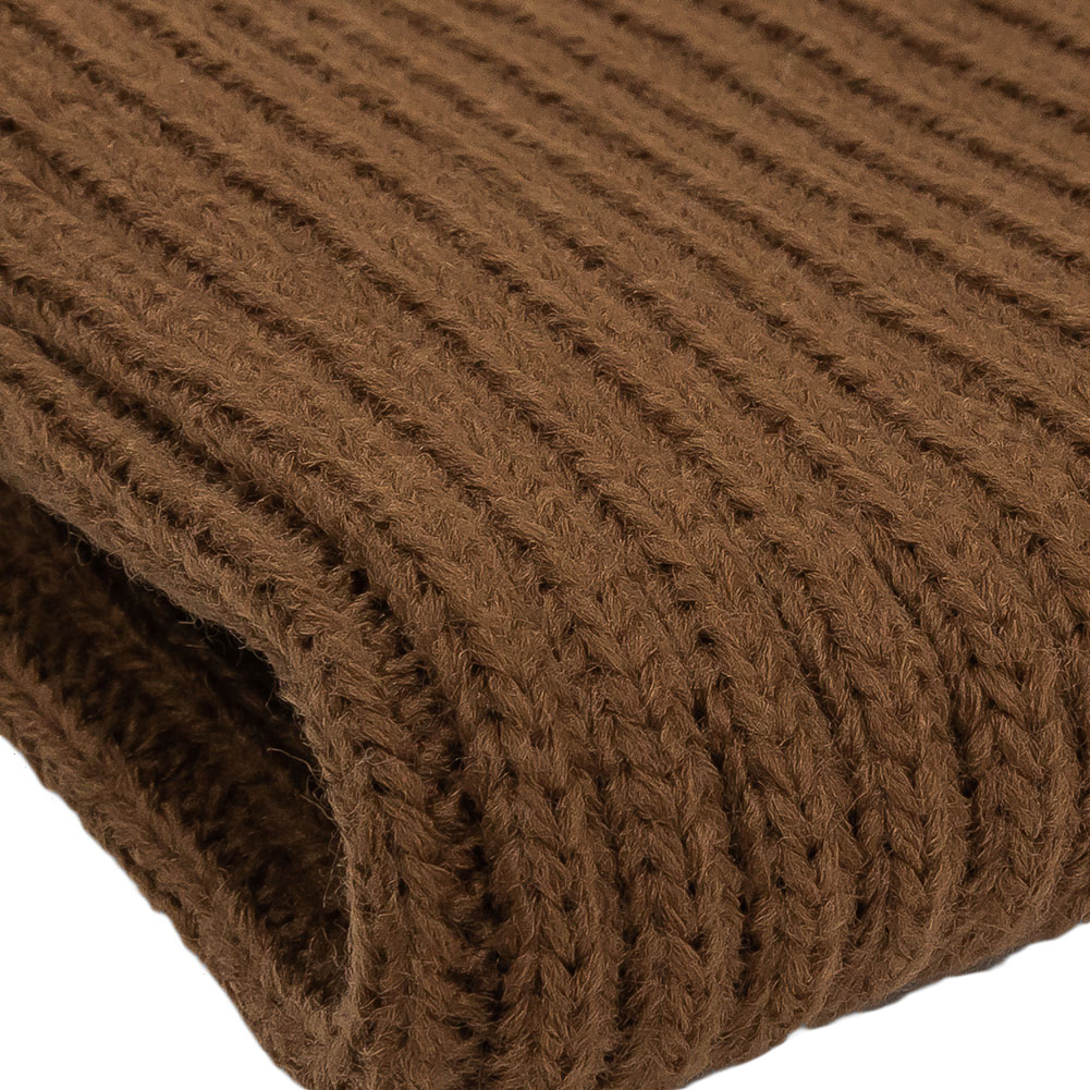 Alta Caramel Chunky 2x2 Rib Knit Sweater Trim Bundle - 3pc