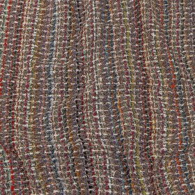 Italian White, Beige and Multicolor Blended Wool Tweed Italian White, Beige and Multicolor Blended Wool Tweed