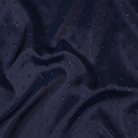 Xs Jacquard Lining – Black and Navy Bi-Color Xs Jacquard Lining – Black and Navy Bi-Color
