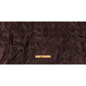 Chocolate Tonal Plaid Jacquard Lining Chocolate Tonal Plaid Jacquard Lining