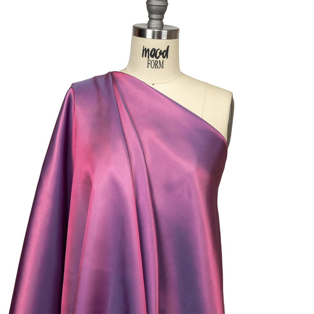 Iridescent Twill Lining – Pink and Aqua Iridescent Twill Lining – Pink and Aqua