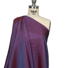 Xs Jacquard Lining – Red and Navy Bi-Color Xs Jacquard Lining – Red and Navy Bi-Color