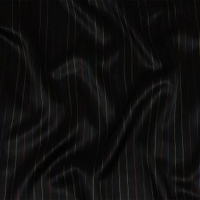 Black and Rainbow Pinstriped Acetate Twill Lining Black and Rainbow Pinstriped Acetate Twill Lining