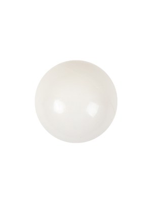 Vintage Chalk White Glass Shank Back Ball Button – 25L/16mm Vintage Chalk White Glass Shank Back Ball Button – 25L/16mm