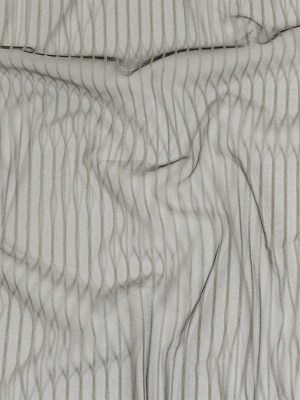 Embroidery Striped Tulle – Black and Gray – Elsinore Collection Embroidery Striped Tulle – Black and Gray – Elsinore Collection