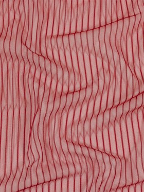 Embroidery Striped Tulle – Wine – Elsinore Collection Embroidery Striped Tulle – Wine – Elsinore Collection