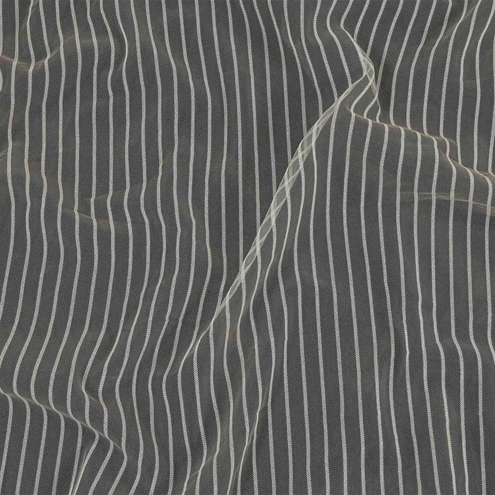 Embroidery Striped Tulle – Bridal Blush – Elsinore Collection Embroidery Striped Tulle – Bridal Blush – Elsinore Collection