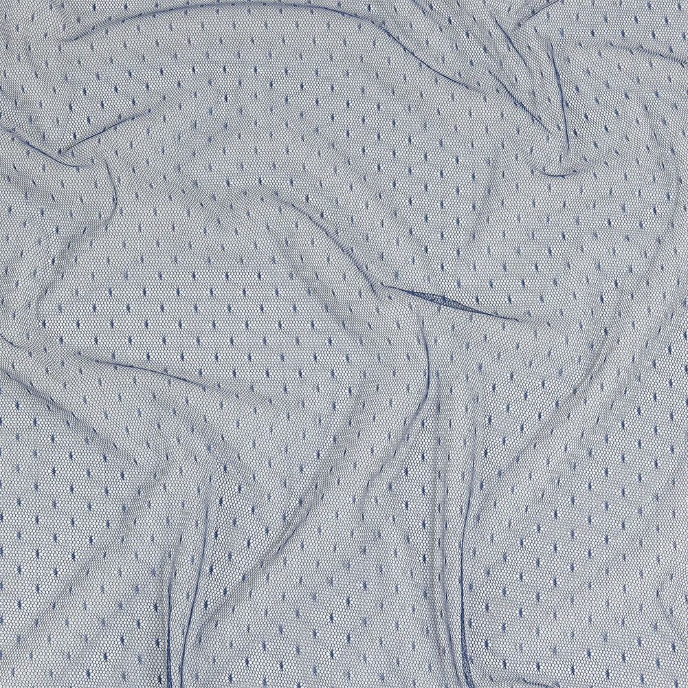 Point D’Esprit Tulle – Navy – Remi Collection Point D’Esprit Tulle – Navy – Remi Collection