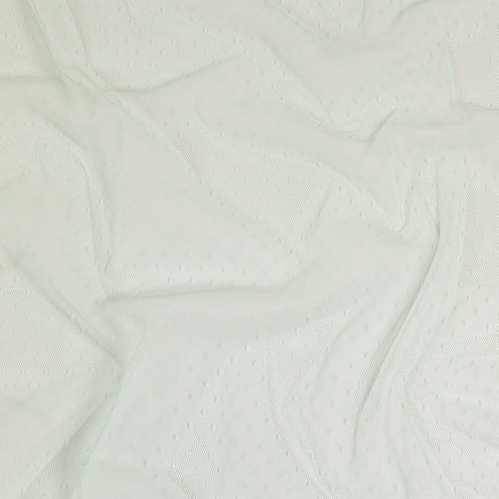 Point D’Esprit Tulle – Mint – Remi Collection Point D’Esprit Tulle – Mint – Remi Collection