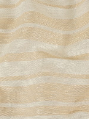 Pale Gold and Ivory Striped Polyester Woven Pale Gold and Ivory Striped Polyester Woven