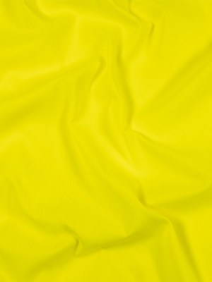 Hi-Vis Safety Yellow Polyester and Cotton Poplin Hi-Vis Safety Yellow Polyester and Cotton Poplin