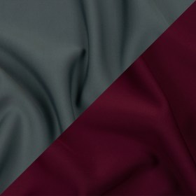Double Faced Stretch Neoprene 3yd Bundle – Bordeaux and Gray Blue – Wave Collection Double Faced Stretch Neoprene 3yd Bundle – Bordeaux and Gray Blue – Wave Collection