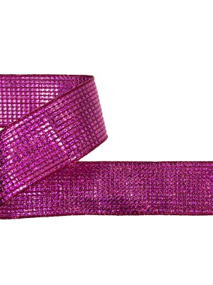 Metallic Fuchsia Iridescent Wire Edged Ribbon – 1.5″ Metallic Fuchsia Iridescent Wire Edged Ribbon – 1.5″