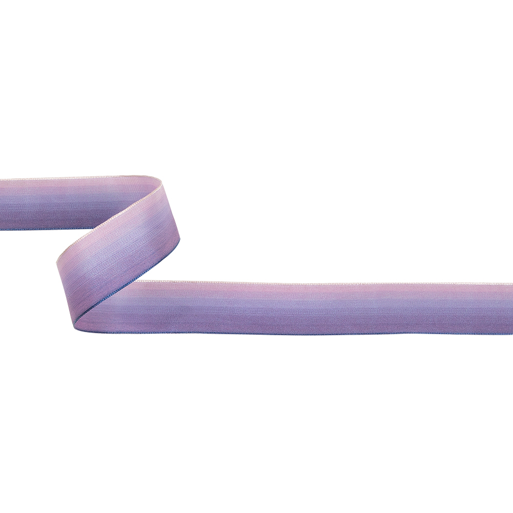 Grape and Pink Ombre Wire Edged Ribbon – 0.875″ Grape and Pink Ombre Wire Edged Ribbon – 0.875″