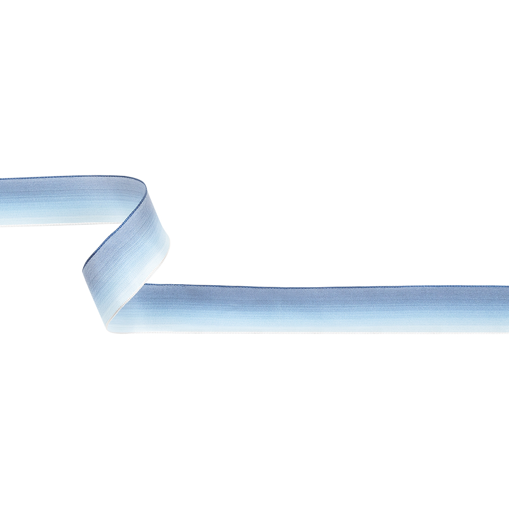 Blue Ombre Wire Edged Ribbon – 0.875″ Blue Ombre Wire Edged Ribbon – 0.875″