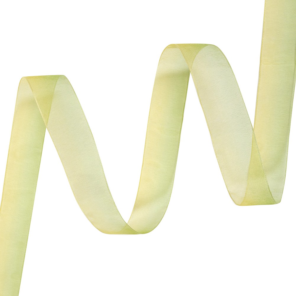 Sheer Yellow and Green Ombre Ribbon – 0.875″ Sheer Yellow and Green Ombre Ribbon – 0.875″
