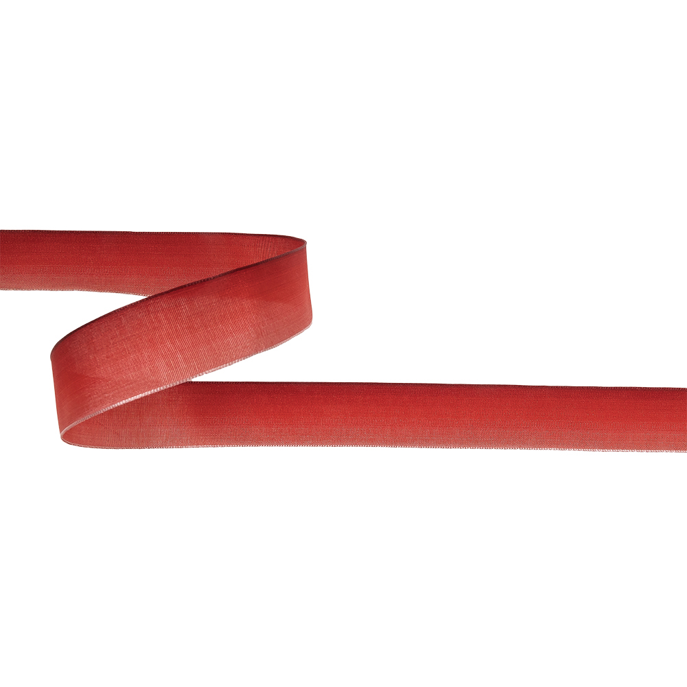Red Ombre Wire Edged Ribbon – 0.875″ Red Ombre Wire Edged Ribbon – 0.875″