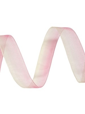 Sheer Yellow and Hot Pink Ombre Ribbon – 0.875″ Sheer Yellow and Hot Pink Ombre Ribbon – 0.875″