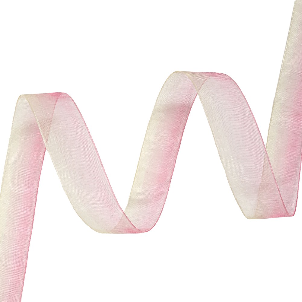 Sheer Yellow and Hot Pink Ombre Ribbon – 0.875″ Sheer Yellow and Hot Pink Ombre Ribbon – 0.875″