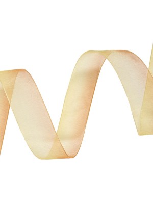 Sheer Yellow and Orange Ombre Ribbon – 0.875″ Sheer Yellow and Orange Ombre Ribbon – 0.875″