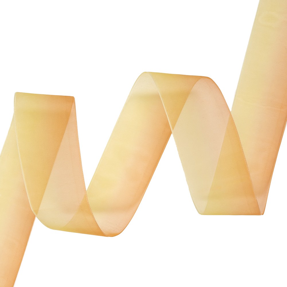 Sheer Yellow and Orange Ombre Ribbon – 1.5″ Sheer Yellow and Orange Ombre Ribbon – 1.5″