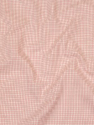 Pima Cotton Shirting – Pink and White Plaid Pima Cotton Shirting – Pink and White Plaid