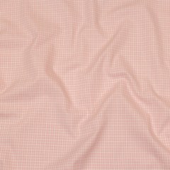 Pima Cotton Shirting – Pink and White Plaid Pima Cotton Shirting – Pink and White Plaid