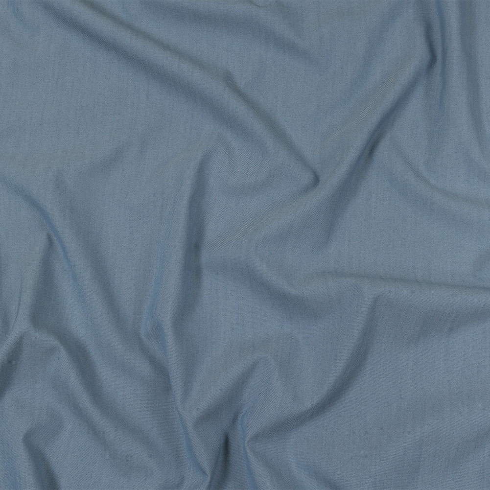 Liz Claiborne Coastal Blue Stretch Polyester Chambray Liz Claiborne Coastal Blue Stretch Polyester Chambray