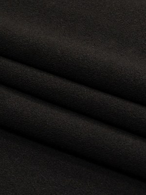 Black Polyester Crepe Black Polyester Crepe