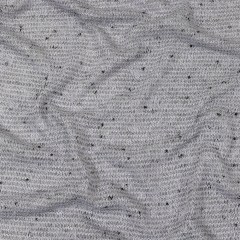 Gray and Black Speckled Loose Cotton and Polyester Sweater Knit Gray and Black Speckled Loose Cotton and Polyester Sweater Knit
