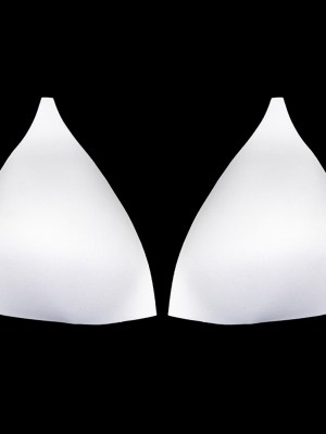 White Triangle Bra Cup – Size 22 White Triangle Bra Cup – Size 22