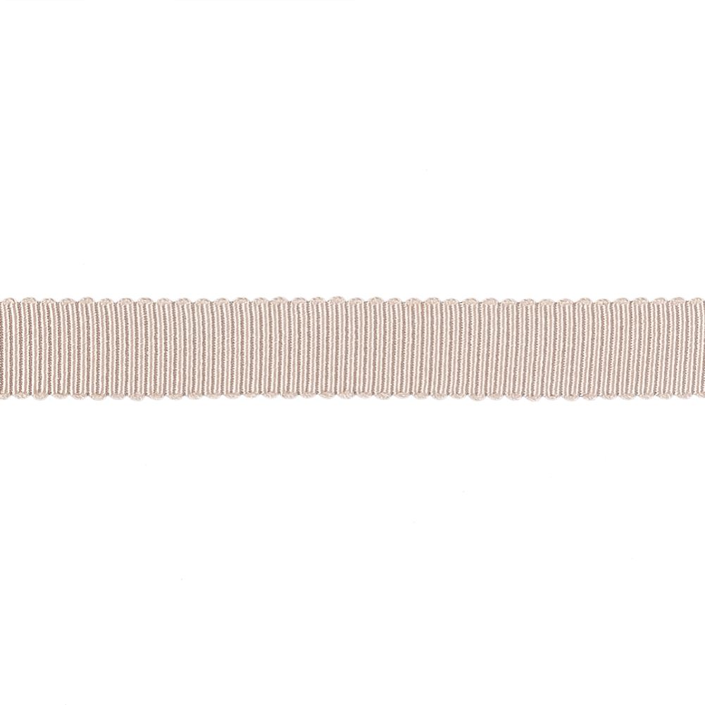Primrose Pink Recycled Polyester Petersham Grosgrain Ribbon - 9mm