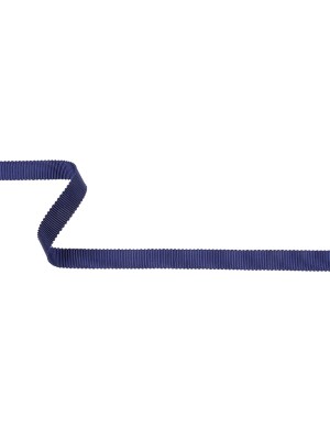 Navy Recycled Polyester Petersham Grosgrain Ribbon – 9mm Navy Recycled Polyester Petersham Grosgrain Ribbon – 9mm