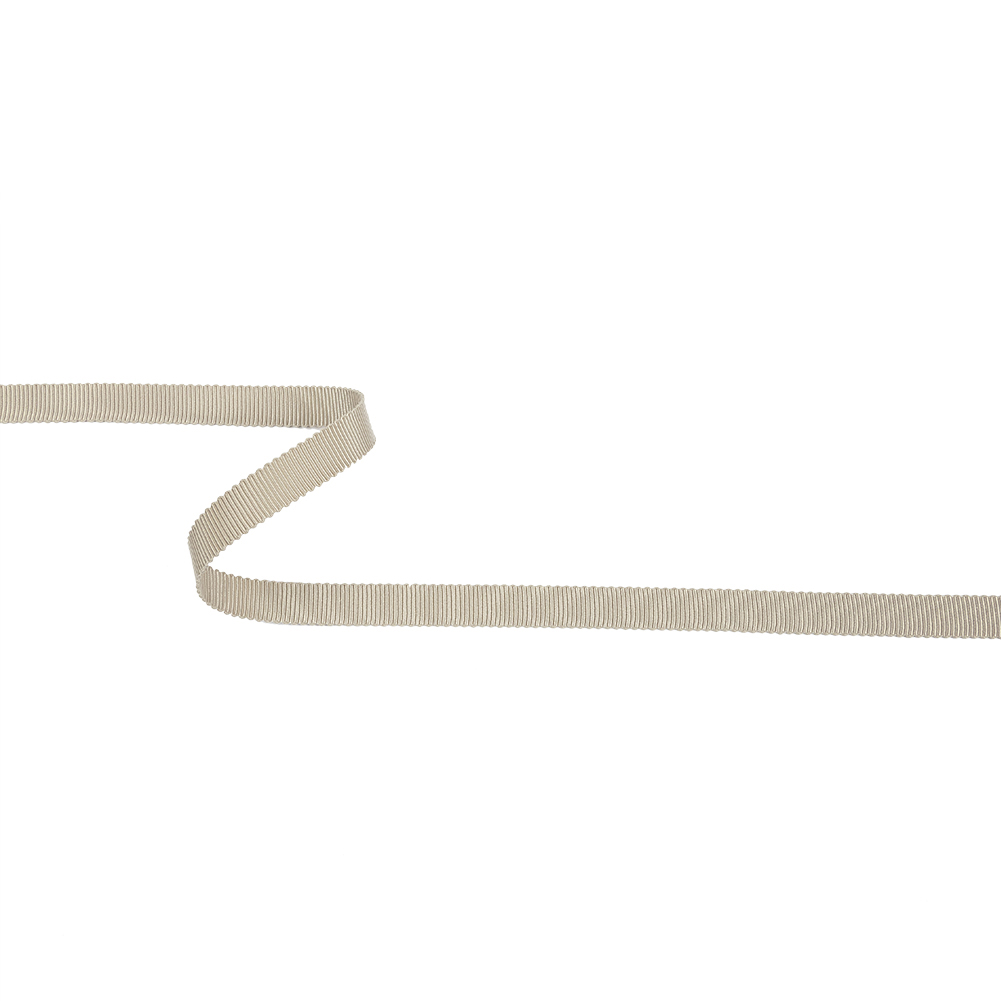 Taupe Recycled Polyester Petersham Grosgrain Ribbon – 9mm Taupe Recycled Polyester Petersham Grosgrain Ribbon – 9mm