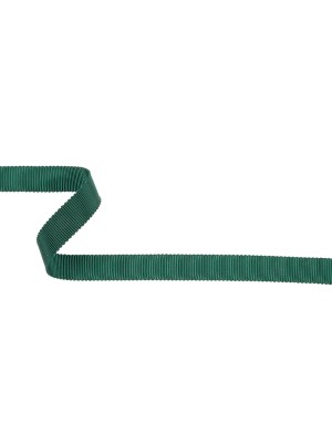 Emerald Recycled Polyester Petersham Grosgrain Ribbon – 12mm Emerald Recycled Polyester Petersham Grosgrain Ribbon – 12mm