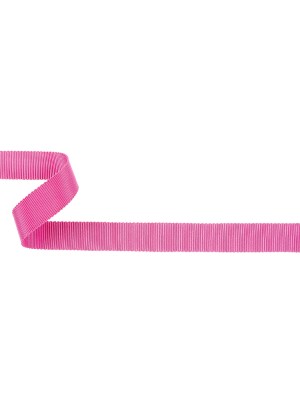 Medium Pink Recycled Polyester Petersham Grosgrain Ribbon – 15mm Medium Pink Recycled Polyester Petersham Grosgrain Ribbon – 15mm